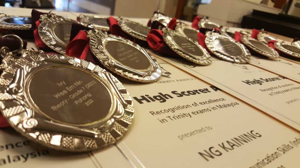 High Scorers @ Trinity Awards – Assessments in 2021